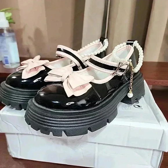 Women's Fashionable Comfortable Kawaii Outdoor Wedge & Thick Sole Single Shoes. - Picture 8 of 16